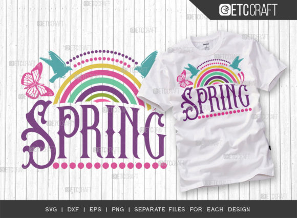 A Spring SVG Cut File: A Versatile Graphic for Branding & T‑Shirt Designs