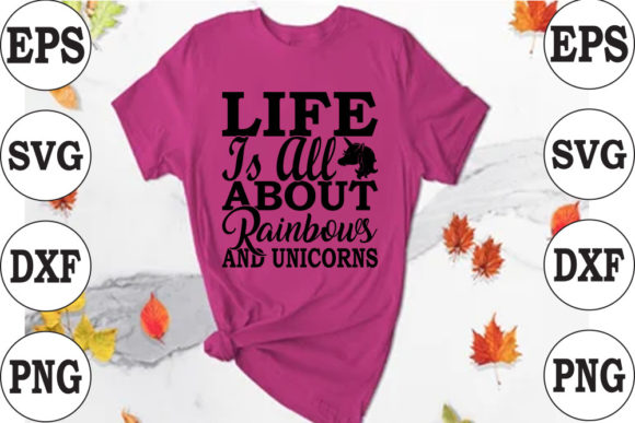 A Unicorn SVG Design for Rainbow-Themed Craft Projects