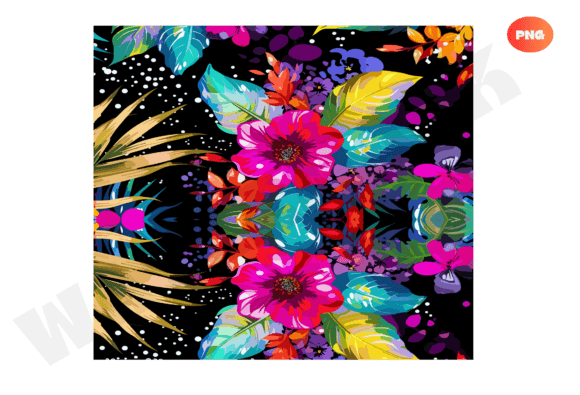 Autumn Rainbow Vibrant Glitter T-Shirt Graphics