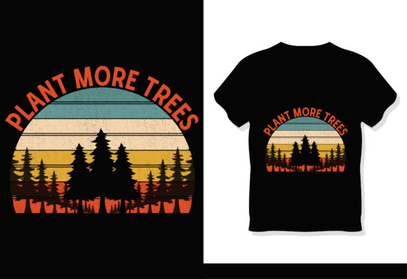 Earth Day Retro T-Shirt Design 1: A Graphics Asset for Print Templates